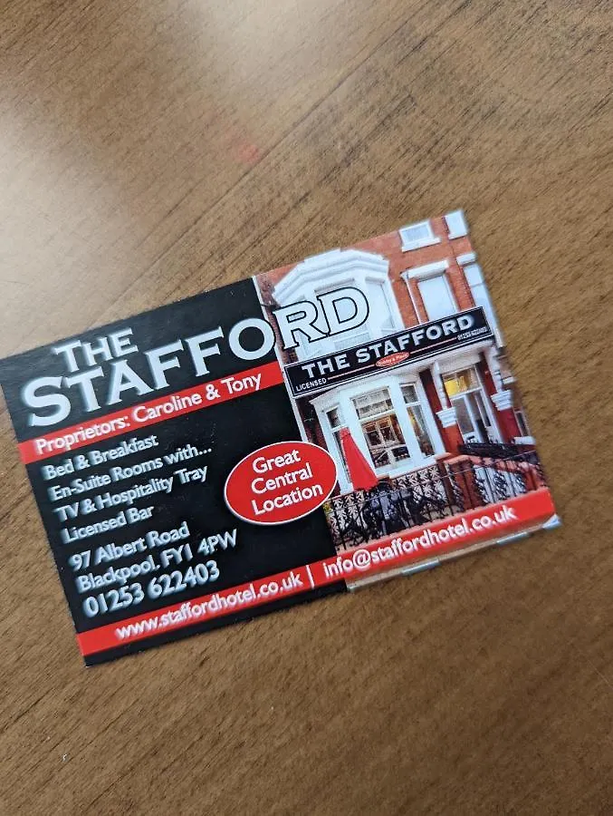 Bed & Breakfast The Stafford B&B Blackpool United Kingdom